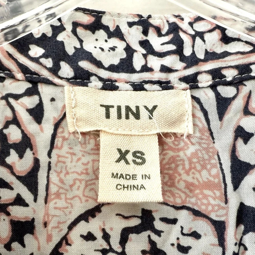 Anthropologie | Tiny Caviana Patterned Long Sleeve Shirtdress XS - Picture 11 of 12